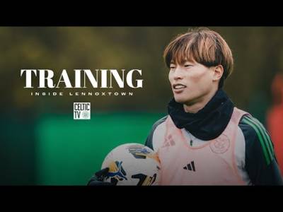 Celtic Training | The Celts prepare for the trip to Ayrshire tomorrow!