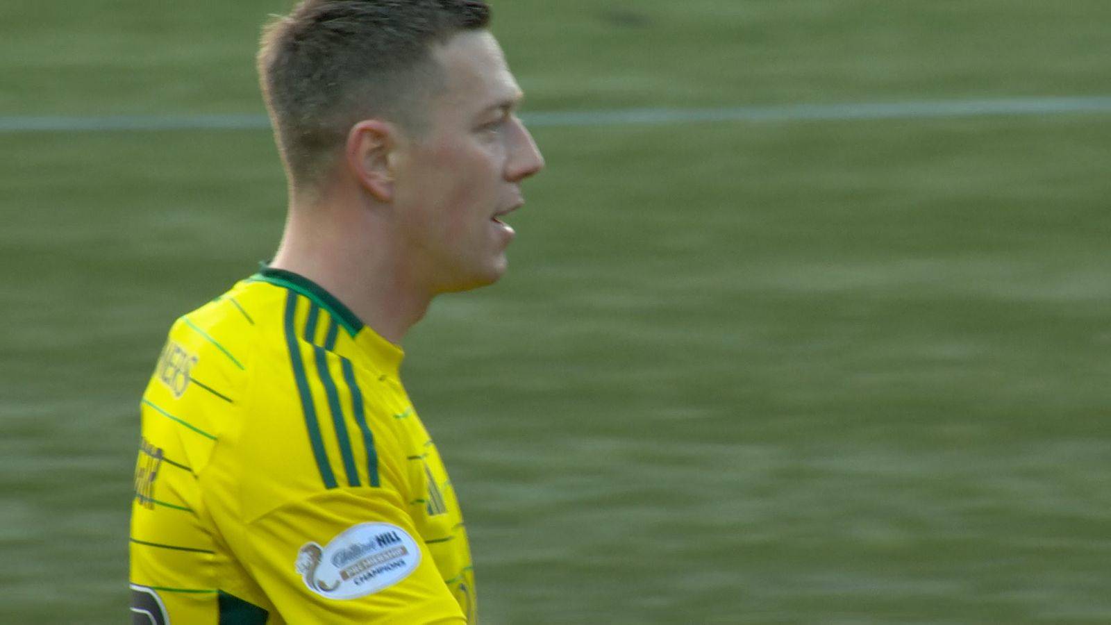 Celtic take the lead after McGregorâ€™s cross finds its way into the net!