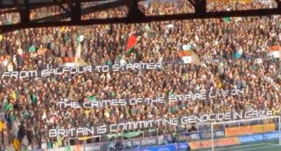 Green Brigade release statement after Celtic protest highlighting â€˜hypocrisy & shameâ€™