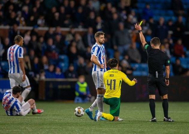 Video: Embarrassing Kris Boyd fumes after Celticâ€™s Reo Hatate survives red card check