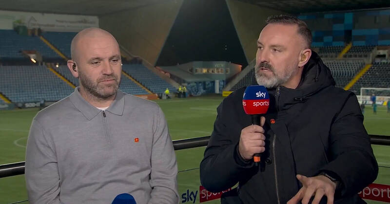 Kris Boyd rages at no Celtic red card as Sky Sports hilarity doesn’t wash with Rangers man