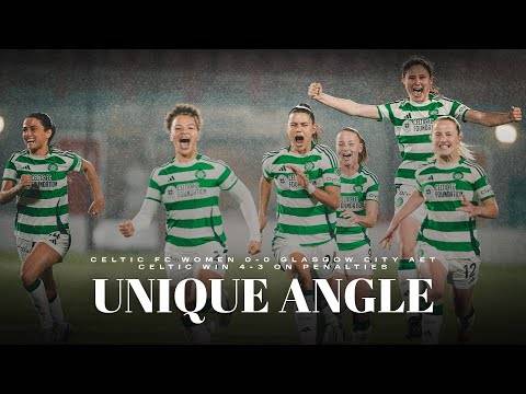 Unique Angle | Celtic FC Women 0-0 Glasgow City AET (Celtic win 4-3 on penalties) | All the pens!
