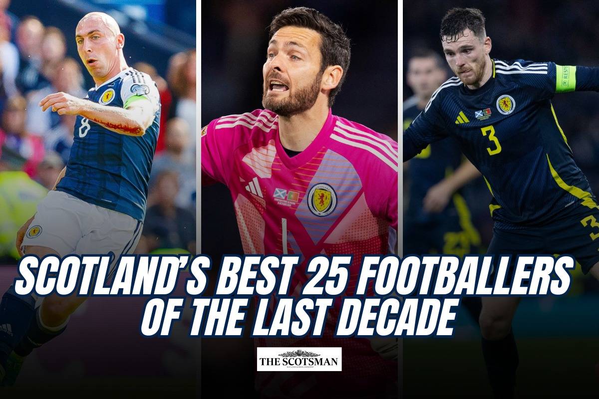 Scotland’s best footballer: The top 25 Scottish players of the last decade &ndash; including two Celtic icons, Man Utd duo, Hibs hero