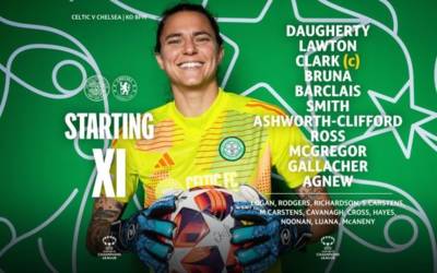 Celtic Teamâ€™s Up â€“ Caitlin Hayes on the bench, supporters pre-match thoughts