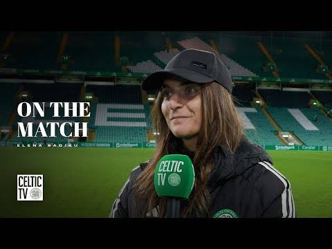 Elena Sadiku On The Match | Celtic FC Women 1-2 Chelsea