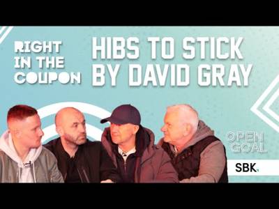 HIBS TO STICK BY DAVID GRAY, RUN-INS WITH REFEREES & SCOTLAND PREVIEW | Right In The Coupon