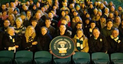 Celtic fans sleep out at sub-zero Parkhead and raise Â£50,000 for charity