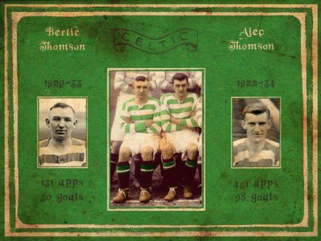 Celtic in the Thirties: Unpublished works of David Potter â€“ Bertie Thomson