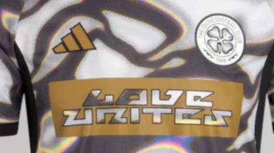 New Celtic training gear designed by award-winning artist is something different