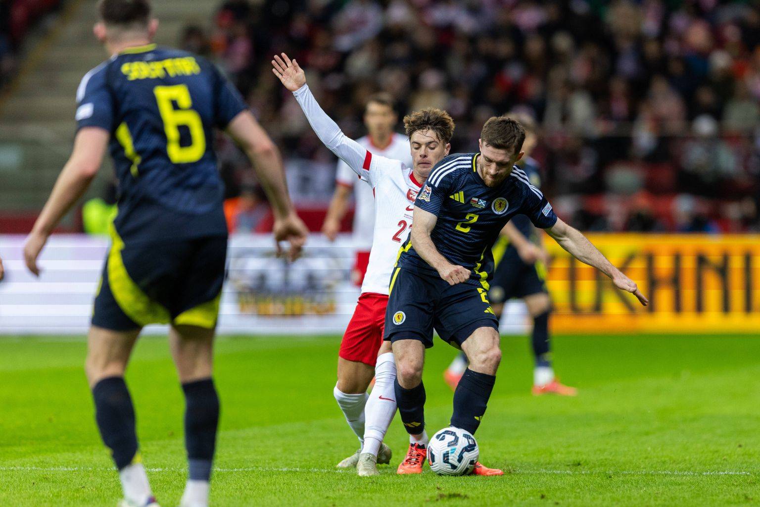 Ralston showing his class, heâ€™s now Scotlandâ€™s first pick right back