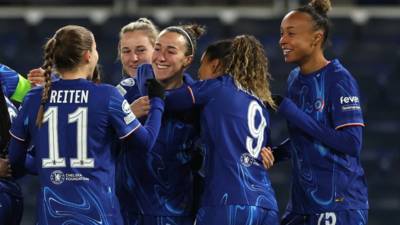 Chelsea 3-0 Celtic: Blues cruise into Women’s Champions League knockout stage – as Sonia Bompastor continues perfect start with 11th straight win