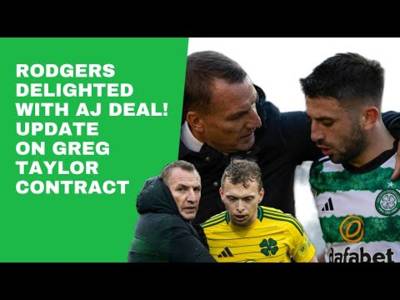 Brendan Rogers Delighted with Alistair Johnston New Deal and Latest on Greg Taylor Contract Talks