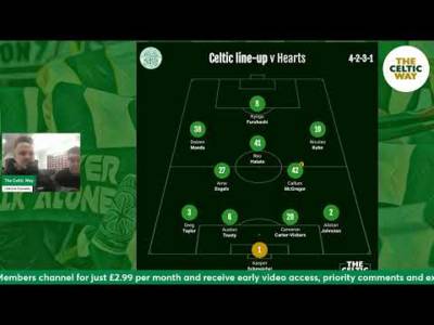 Hearts vs Celtic line-up REACTION: Kyogo leads the line as Trusty & Carter-Vickers start in defence