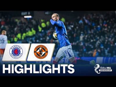 Rangers 1-1 Dundee Utd | Dalby Goal Secures United A Point At Ibrox | William Hill Premiership