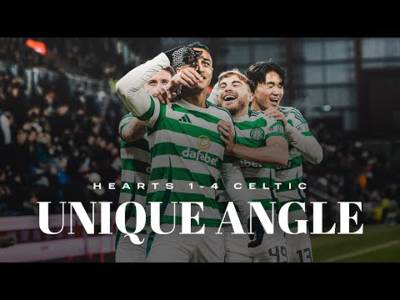 Unique Angle | Hearts 1-4 Celtic | Goals from KÃ¼hn, Kyogo & an Idah double earn all 3 points!