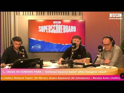 Utterly Broken Rangers Fans Phone Clyde SSB / Beyond Anger – Can’t Be Bothered Booing ðŸ˜‚