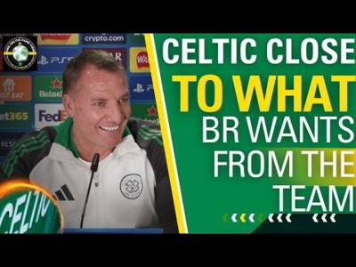 Celtic V Club Brugge BR Says RELAX