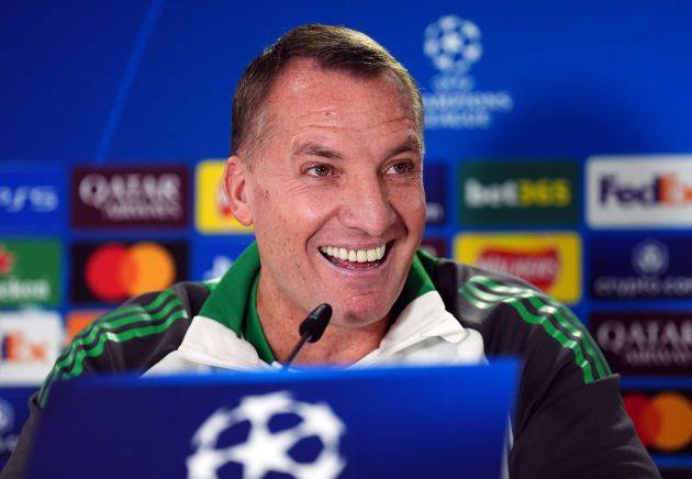 â€œOur objective is to get into the play-off phase,â€ Brendan Rodgers