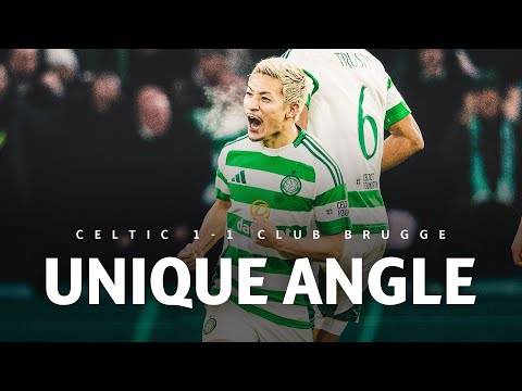 Unique Angle | Celtic 1-1 Club Brugge | Daizen Maeda’s stunning strike earns Champions League point
