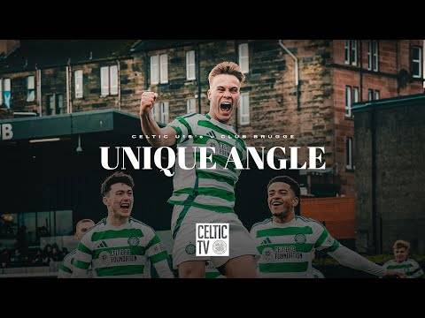 Unique Angle | Celtic U19 1-0 Club Brugge U19 | Cumming’s goal earns third UEFA Youth League win!
