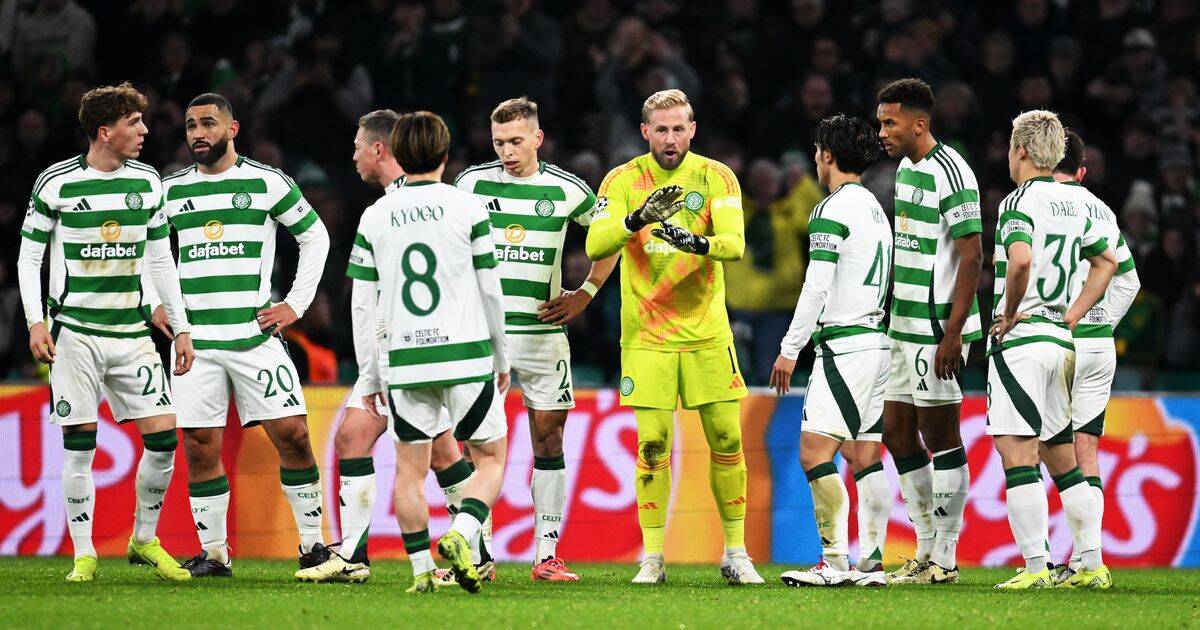Inside the on field Celtic crisis meeting after Champions League howler as Alistair Johnston what was really said