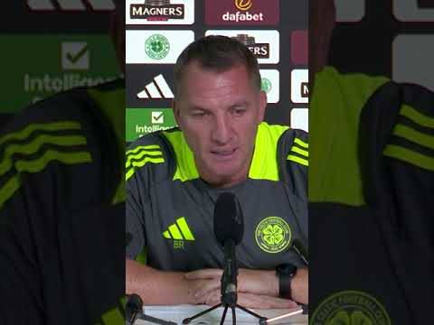 Brendan Rodgers on #ROSCEL #shorts