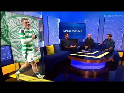 BBC Sportscene Analyse Celtic 5-0 Win Against Ross County And Luke McCowan Performance