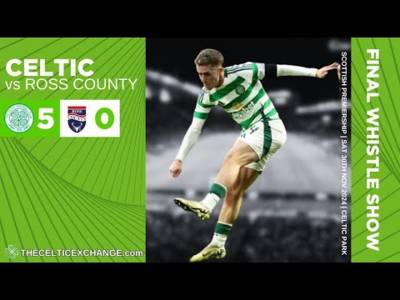 Five Star Celtic Run Riot Over Ross County At Celtic Park