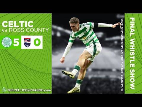 Five Star Celtic Run Riot Over Ross County At Celtic Park