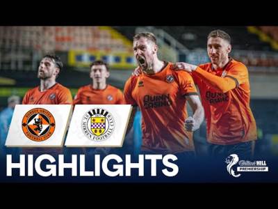 Dundee Utd 2-0 St Mirren | Late Goals Sink The Saints | William Hill Premiership