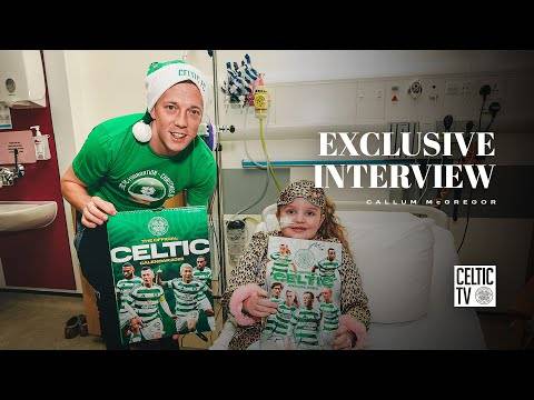 Celtic FC made their annual Christmas visit to Glasgow Childrenâ€™s Hospital (02/12/24)