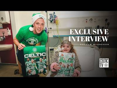 Celtic FC made their annual Christmas visit to Glasgow Childrenâ€™s Hospital (02/12/24)