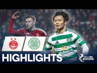Aberdeen 0-1 Celtic | Hatate Scores Late to Extend Celtic’s Lead | William Hill Premiership