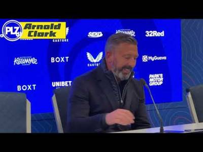 Derek McInnes Reaction to Rangers 6-0 Kilmarnock | Full Press Conference