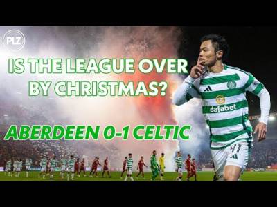 ðŸ”¥ Is The League Over by Christmas? | Aberdeen v Celtic Vlog