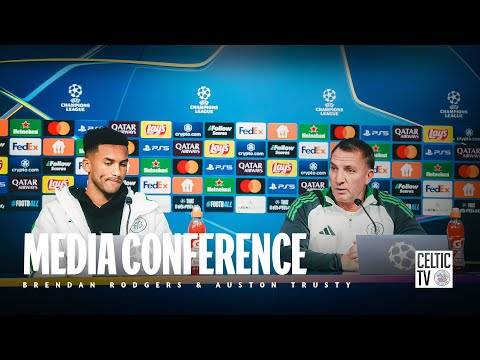 Full UCL Media Conference | Celtic’s Brendan Rodgers & Auston Trusty preview Dinamo Zagreb game!