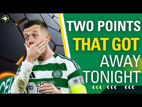 MISSED opportunity in Zagreb for CELTIC