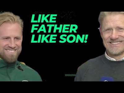 Peter & Kasper Schmeichel Reunited Post Match Reaction with Jamie Carragher & Thierry Henry