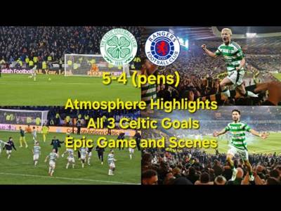 The Most Epic Cup Final / Atmosphere Highlights & Goals / Celtic 5-4 Rangers Penalties