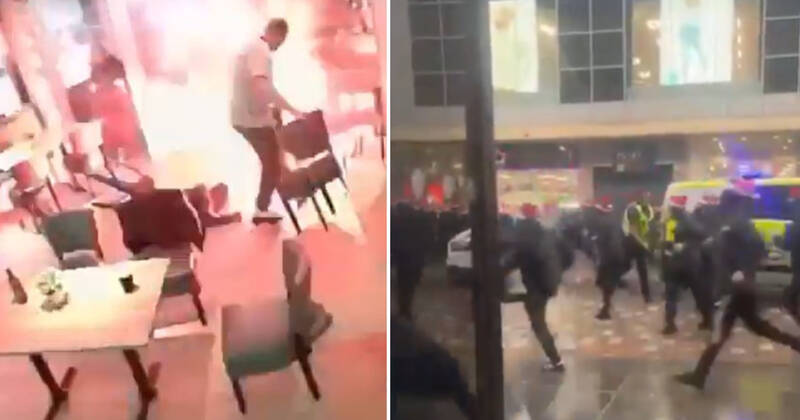 Cop injured amid Rangers and Celtic cup final chaos as ultras brawl on Glasgow streets