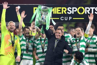 Brendan Rodgers delivers ‘amazing’ message to the Celtic support after League Cup win vs Rangers
