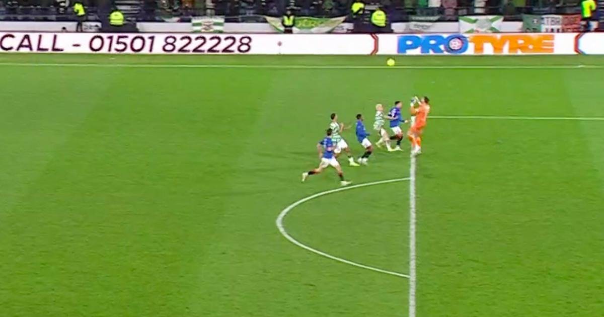 Jack Butland risked Celtic red card as Rangers goalkeeper told what VAR could have done after forgotten flashpoint