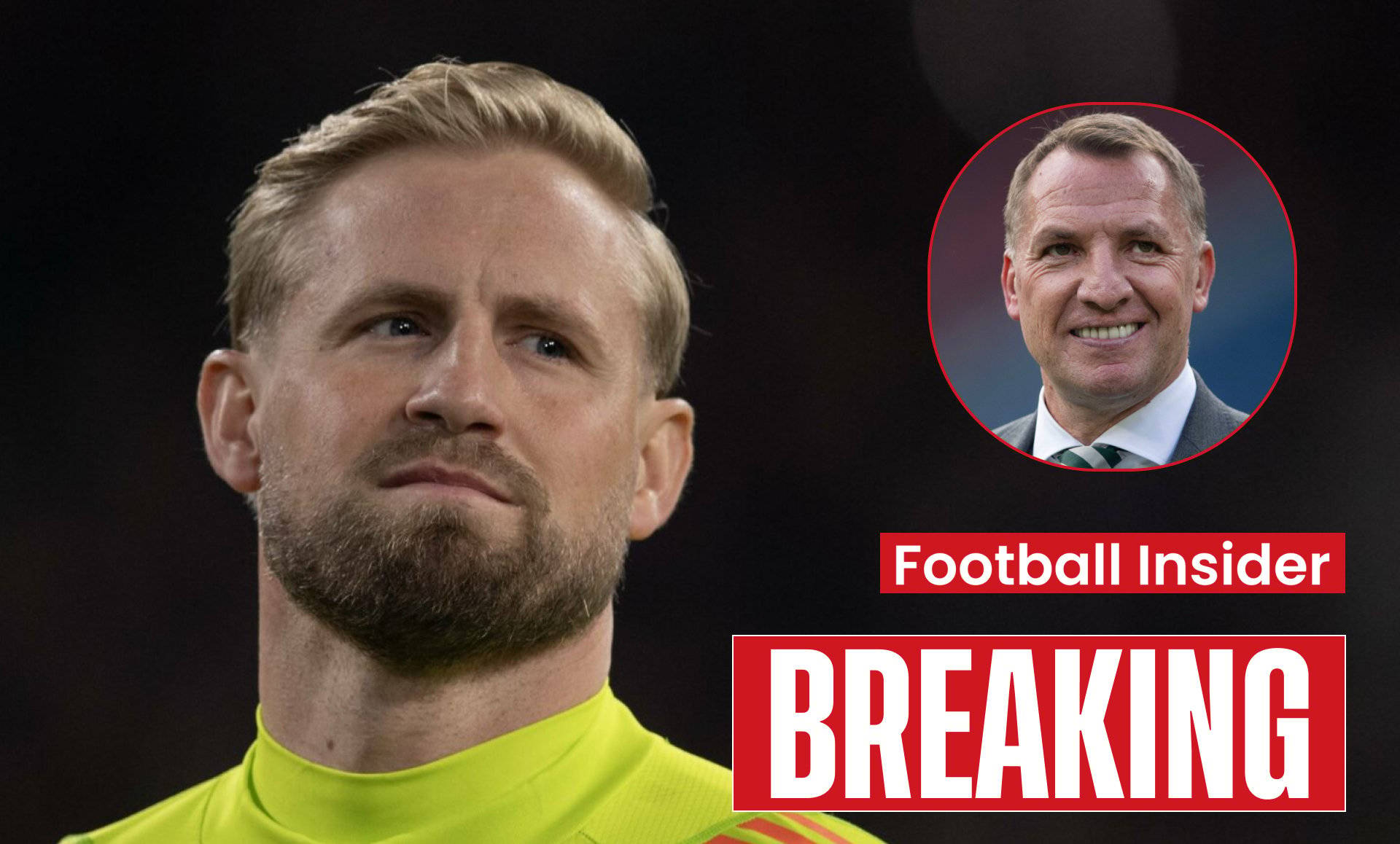 Kasper Schmeichel sends three-word message to Celtic fans after stunning twist