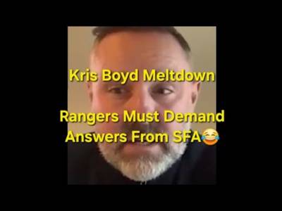 Kris Boyd Meltdown – Rangers Must Demand Answers From SFA After Celtic Cup Final Defeat