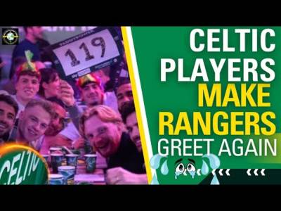Celtic Players Take a Dig at RIVAL Rangers!