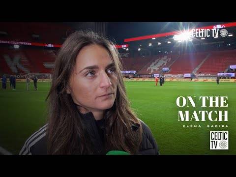 Elena Sadiku On The Match | Twente 3-0 Celtic FC Women | UEFA Women’s Champions League