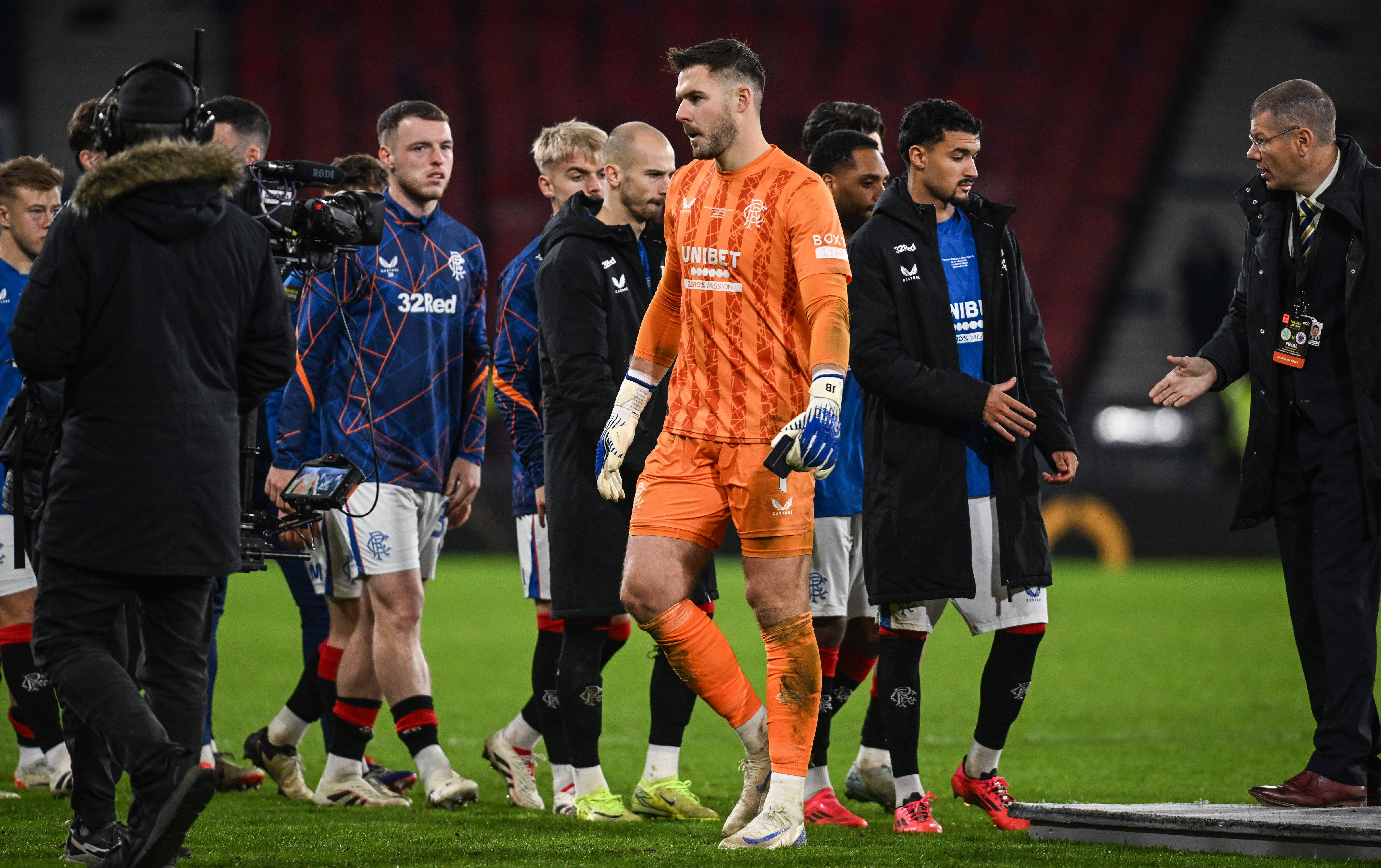 ‘Wishing into existence’ &ndash; Rangers star reveals why he forced himself to watch Celtic trophy lift
