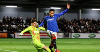 Cortes and Matondo Rangers top team return chances rated as sharp duo impress in front of watching Philippe Clement