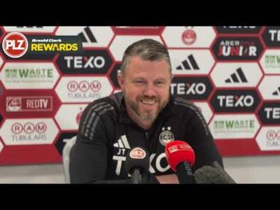 Jimmy Thelin Full Press Conference I Aberdeen v Hibernian