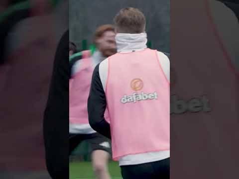 ☔ Watch as the Bhoys train in the rain at LXT! #shorts